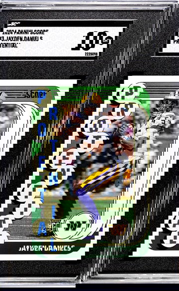 2024 Panini Score #3 Jayden Daniels Protential SGC 10