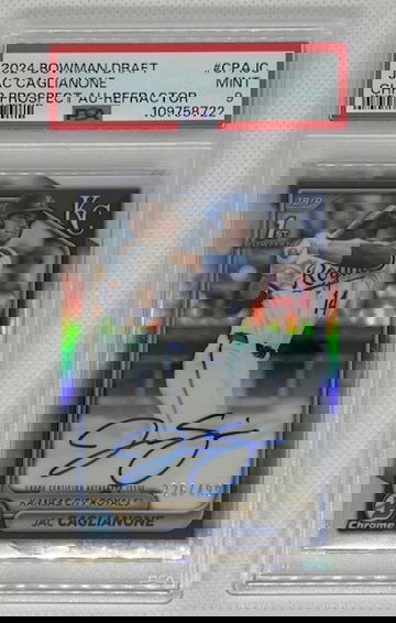 2024 Bowman Draft Jac Caglianone 1st Bowman auto Refractor /499 