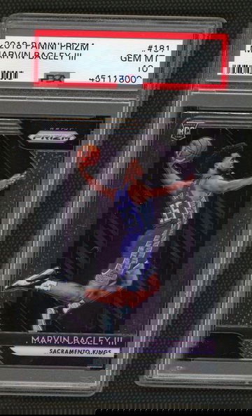 Marvin Bagley 2018 Panini Prizm Rookie PSA 10