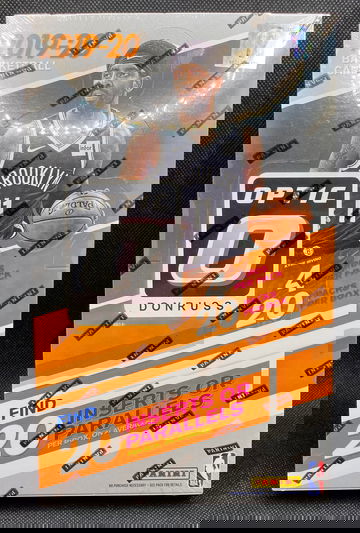 2019-20 Panini Donruss Optic NBA Basketball Factory Sealed Retail Box — 20 Packs