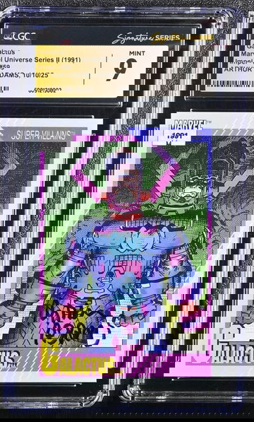 1991 Impel Marvel Universe Series II | GALACTUS #59 | CGC SS 9 MINT | CGC Signature Series Artist: Arthur Adams