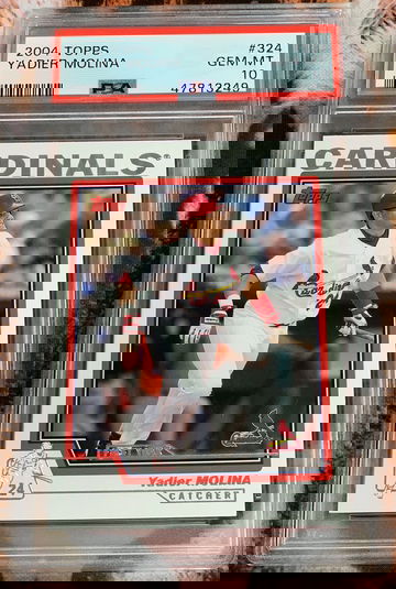2004 Topps Yadier Molina 324 PSA 10 🔥🔥