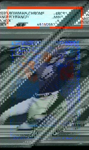 2020 Bowman Chrome Mega Box Wander Franco PSA 9