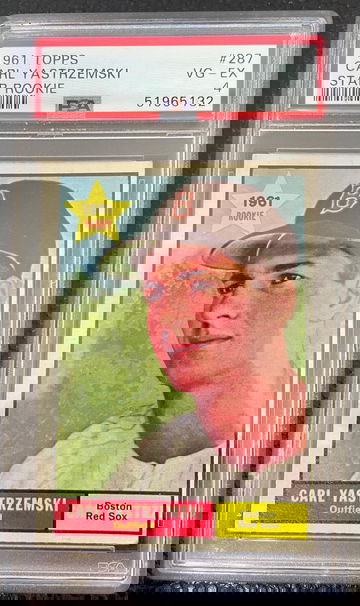 1961 Topps Carl Yastrzemski #287 PSA 4