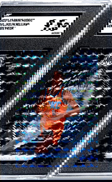 2022-23 Panini Mosaic Genesis Prizm Jaylin Williams #241 RC SGC 9.5