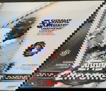 2019 Topps Chrome Jumbo Hobby Box 5 Auto’s