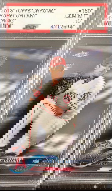 2018 Shohei Ohtani Rookie RC #150 PSA 10