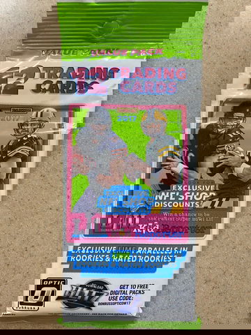 2017 Donruss Optic Football Cello Fat Pack