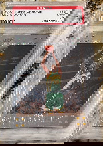 2007 Topps Chrome Kevin Durant 