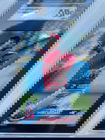 2018 Topps update Shohei Ohtani SGC 10