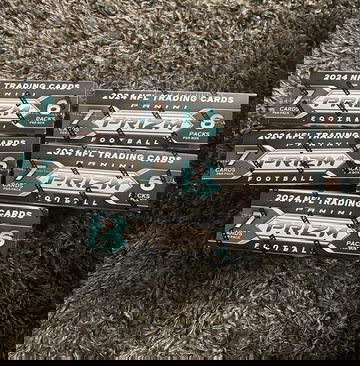 (5) 2024 prizm football mega box lot! 