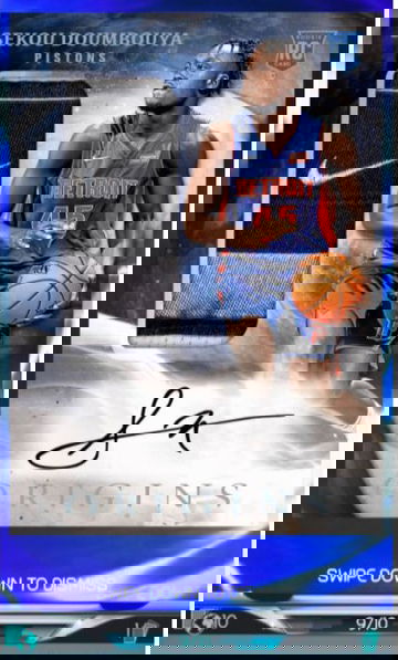 2019 Origins RPA Panini Dunk Sekou Doumbouya /10