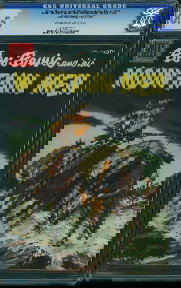 BEN BOWIE AND HIS MOUNTAIN MEN #13, CGC 8.5 VF+