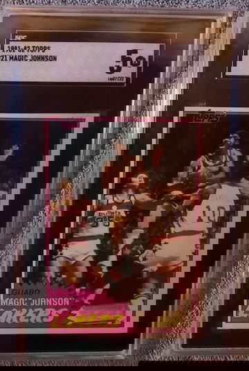 Magic Johnson 1981 Topps