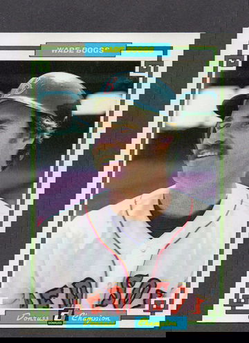 1984 Donruss Champion Jumbo Card #16 Wade Boggs Red Sox HOF