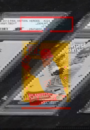 2013 Panini Hometown Heroes #224 Mike Trout PSA 10 GEM MINT