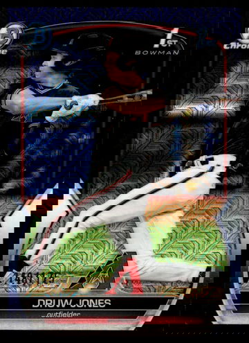 2023 Bowman Chrome BCP-25 Druw Jones Blue Rookie /175   Arizona Diamondbacks