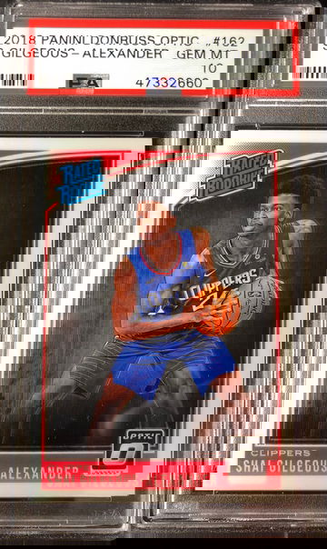 2018 Panini Donruss Optic Shai Gilgeous-Alexander PSA 10