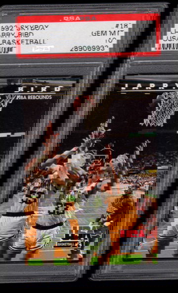 1992 Skybox USA Basketball Larry Bird Boston Celtics #18 PSA 10 Gem-Mint