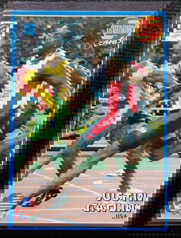 JUSTIN GATLIN, Track and Field, Athens 2004, STADION WORLD STARS, Olympic Games