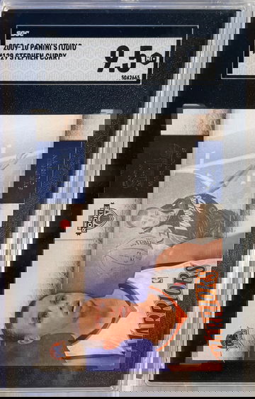 2009 PANINI STUDIO #129 STEPHEN STEPH CURRY SGC 9.5 RC