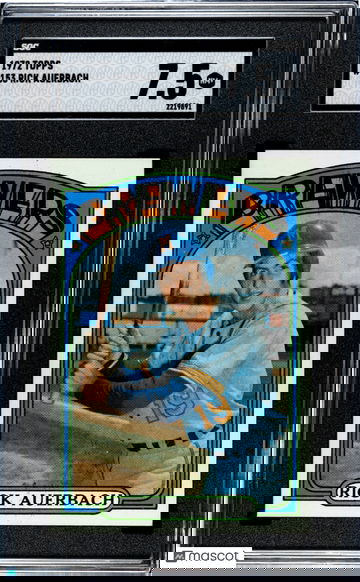 1972 Topps Rick Auerbach #153 SGC 7.5