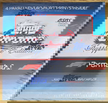 2020 Topps Formula One Chrome Sapphire Edition