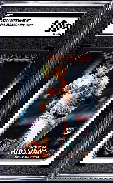 2024 Topps Update #US97 Jackson Holliday SGC 10