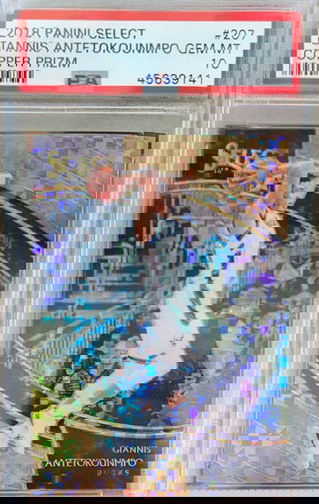 Giannis Anetokounmpo courtside copper /60