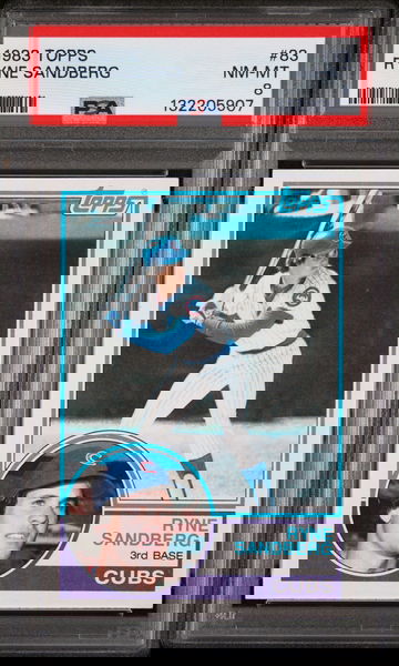 1983 Topps Ryne Sandberg #83 PSA 8