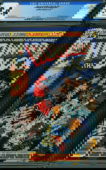 HOWARD THE DUCK #4, CGC 9.4 NM