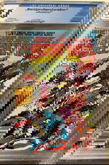 Marvel Super Heroes: Secret Wars 1 Cgc 9.8 Newsstand