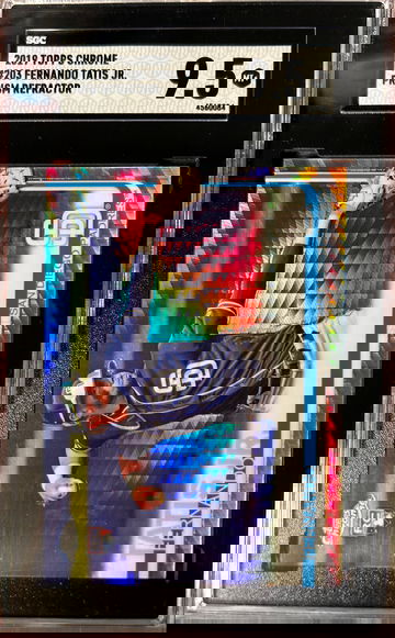 2019 Topps Chrome Fernando Tatis Jr Prism Refractor SGC 9.5