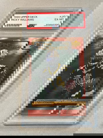 1999 Upper Deck Ricky Williams RC PSA 6