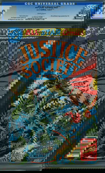 ALL STAR COMICS #67, CGC 9.8 NM/MT