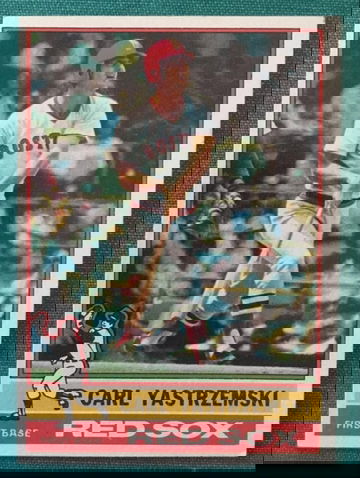 1976 Topps card #230, Carl Yastrzemski