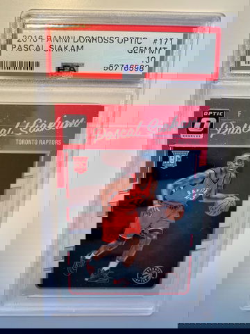 2016 Panini Donruss Optic Pascal Siakam Base ROOKIE RC #171 PSA 10