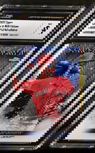2022 Topps Stars of MLB Chrome Bo Bichette CSG 9