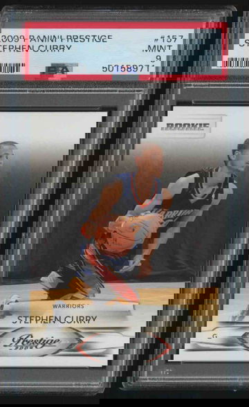 2009 Prestige #157 Stephen Curry PSA 9 Mint 