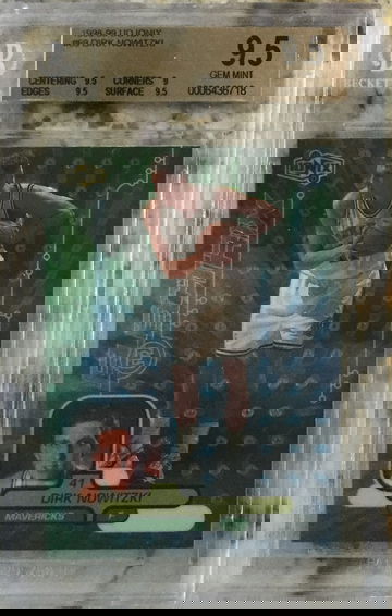 1998 Upper Deck Ionix Dirk Nowitzki BGS 9.5