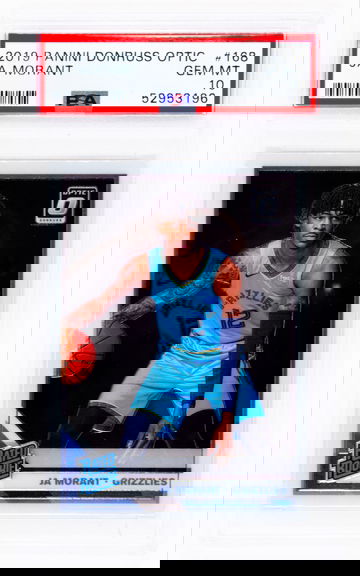 2019-20 Panini Donruss Optic Ja Morant RC Rookie #168 PSA 10