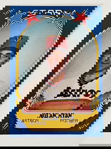 1981 Nolan Ryan Fleer Stickers #108 (NM).