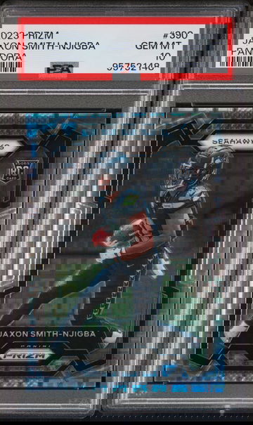 2023 Prizm Jaxon Smith-Njigba Pandora 268/400 #390 PSA 10