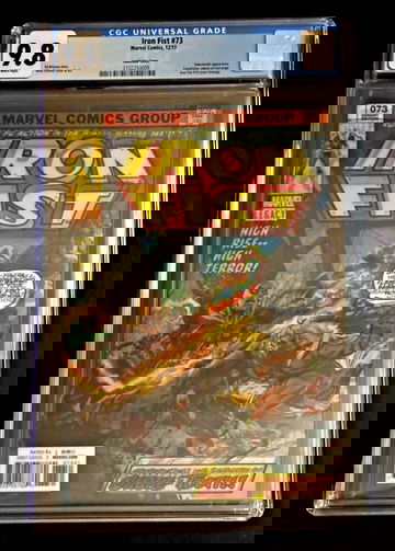 Iron Fist #73 CGC 9.8