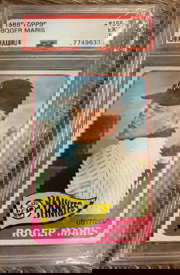 Roger Maris 1965 Topps PSA 5