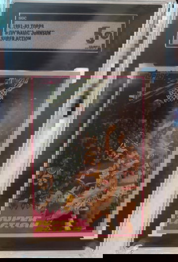 1981-82 Topps Magic Johnson SGC 5