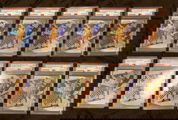 LOT of 10 2018 Revolution Lebron James PSA 10