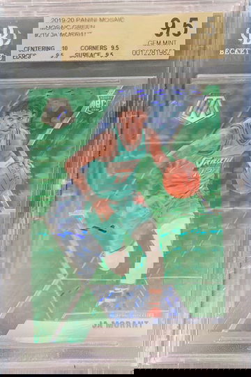 Ja Morant green mosaic RC bgs 9.5