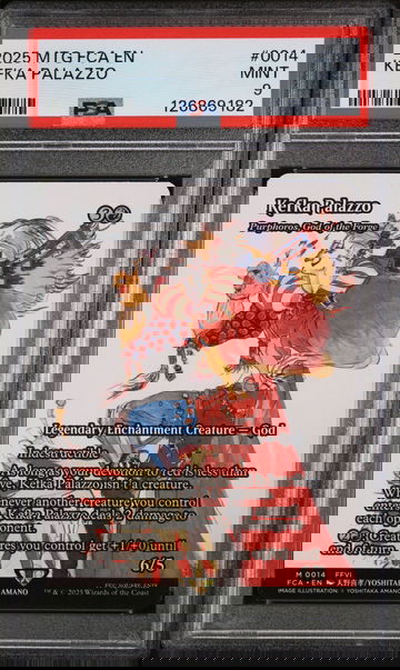 2025 Final Fantasy: Through the Ages - English Borderless Kefka Palazzo #0014 PSA 9