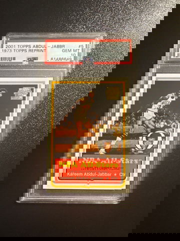 2001 Topps Abdul-Jabbr 1973 Topps Reprint #5